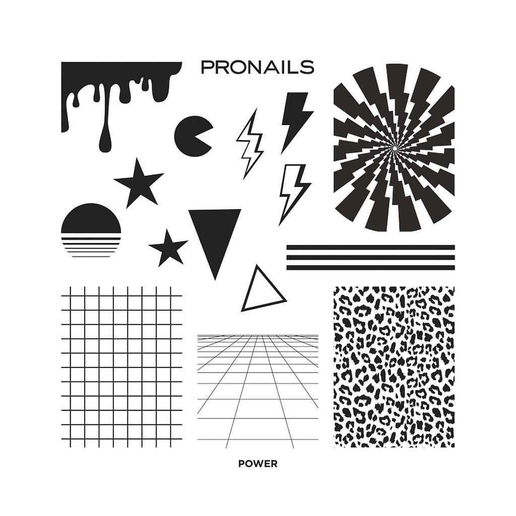 Kit Estampacion Power (placa+sello) 