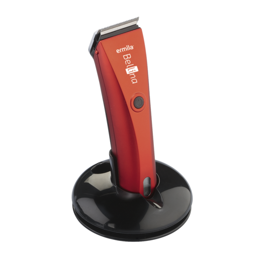 ERMILA MAQUINA C/PELO BELLINA PRO rojo litio