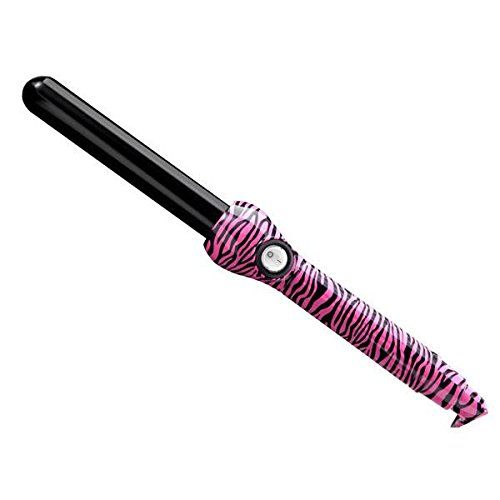 TI CURLING TENACILLA TONG HOT PINK ZEBRA