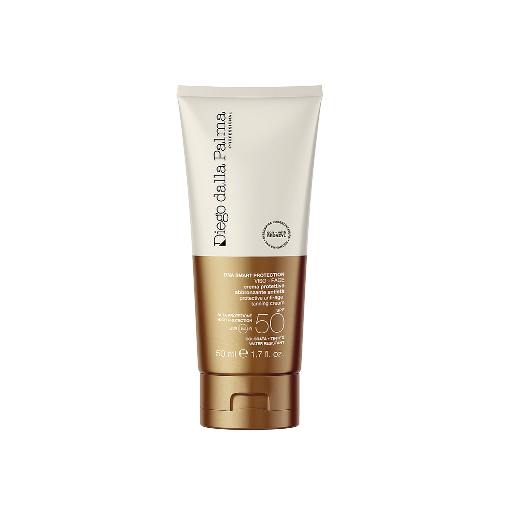 DDP SOLAR Crema antiedad protectora y bronceadora SPF50 50ml ROSTRO